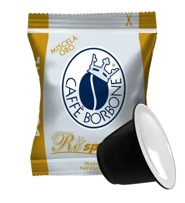 100 Kapsułek BORBONE Respresso GOLD Blend Nespresso Kompatybilne