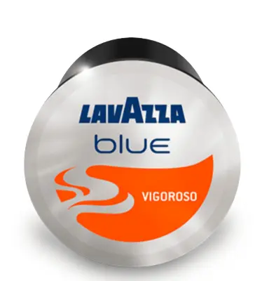 100 Lavazza Blue VIGOROSO Kapseln - Blue/In Black Original