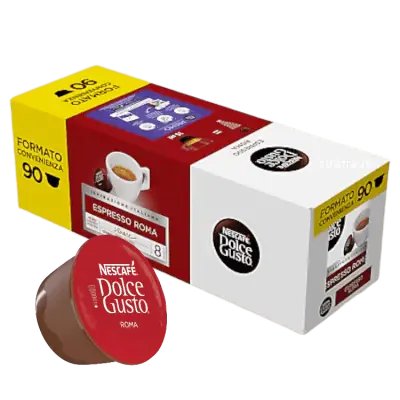 90 capsule caffè Nescafé Dolce Gusto ROMA - intensità 8/13
