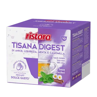 10 TISANA DIGEST Ristora - Nescafé Dolce Gusto compatible capsules
