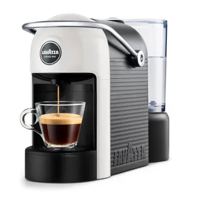 Lavazza A Modo Mio Jolie Evo WHITE Coffee Machine - Compact Elegant Design