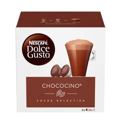 16 Capsule Originali Nescafè Dolce Gusto CHOCOCINO - 8 Porzioni
