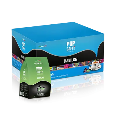 96 Pop Capsules Caffe Babilon CREAMY Bialetti Kompatybilne - Słodkie