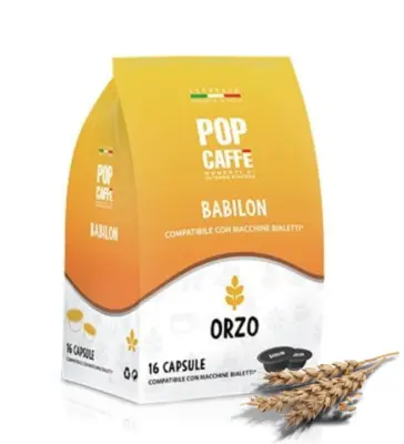 16 kapsułek Jęczmień Pop Caffè - kompatybilne Bialetti