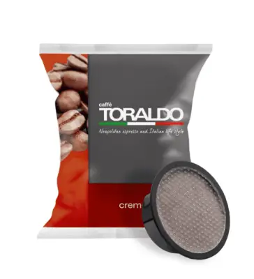 100 Capsule Caffè Toraldo Miscela Cremosa A Modo Mio - Intensità 5/5
