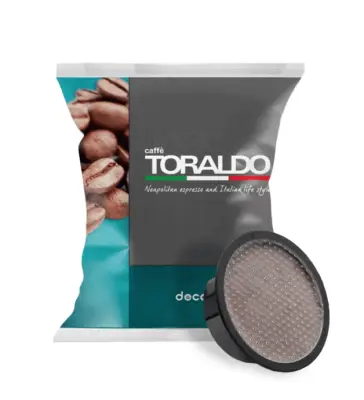 100 Capsules Toraldo Decaffeinated Blend A Modo Mio - Intensity 3/5