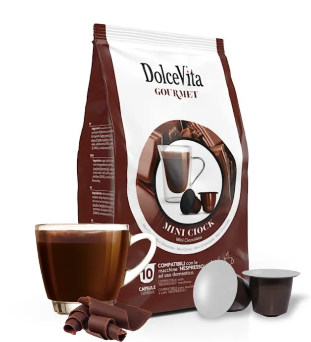MINI CIOCK kompatibel mit NESPRESSO Dolce Vita Kapseln