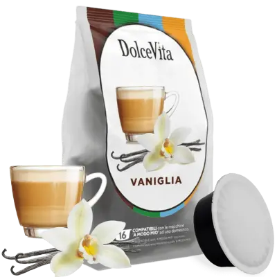 Vaniglietta Dolce Vita 16 Capsule Lavazza A Modo Mio - Caffè Vaniglia