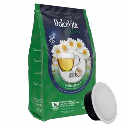 Camomilla Setacciata Dolce Vita 16 capsule - Lavazza A Modo Mio