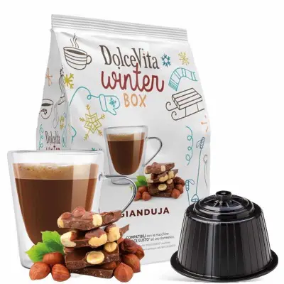 16 capsule Gianduja Dolce Vita Nescafé Dolce Gusto compatibili