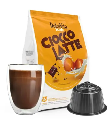 16 capsule Ciocco Latte  Dolce Vita Nescafé Dolce Gusto compatibili