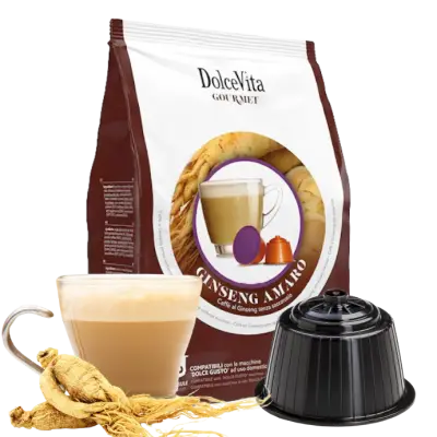16 capsule Ginseng Amaro Dolce Vita Nescafé Dolce Gusto compatibili