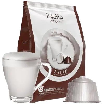 16 capsule Milk Creamer Dolce Vita Nescafé Dolce Gusto compatibili