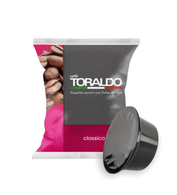 100 Toraldo Coffee CLASSIC Blend LAVAZZA FIRMA Compatible Capsule