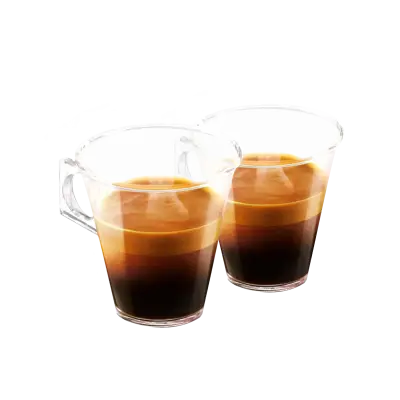 Zestaw 2 szklanych kubków Nescafé Dolce Gusto - Oryginalne
