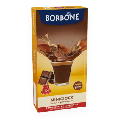 10 Miniciock Borbone NESPRESSO Compatible Capsules