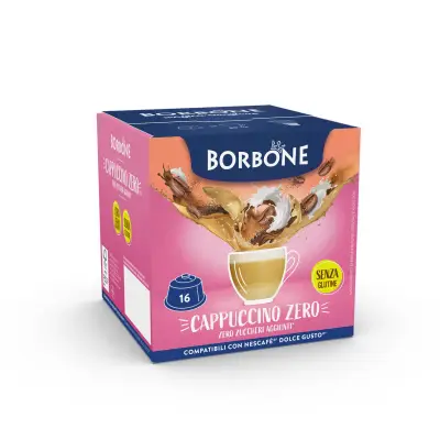 Kapsułki Cappuccino Zero Borbone NESCAFÈ kompatybilne z DOLCE GUSTO