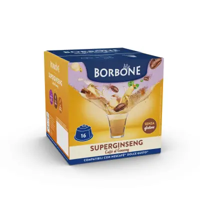 Super Ginseng Borbone NESCAFÈ DOLCE GUSTO compatible capsules