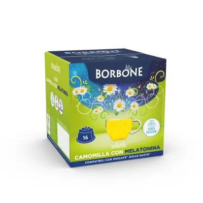 Chamomile with Bourbon Melatonin NESCAFE DOLCE GUSTO compatible capsules