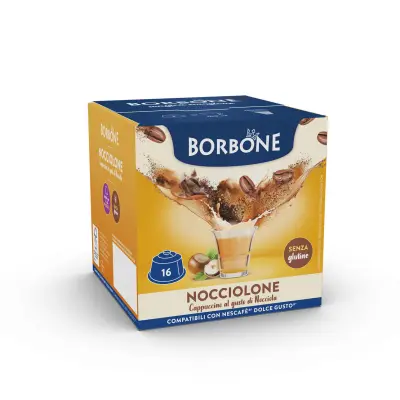 Kapsułki kompatybilne z Nocciolone Borbone NESCAFÈ DOLCE GUSTO