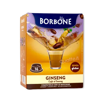 Ginseng Borbone Capsule compatibili LAVAZZA A MODO MIO