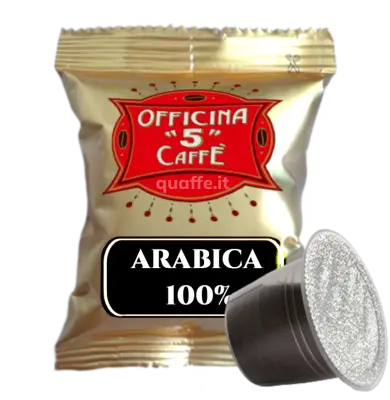 Officina 5 Caffè Miscela 100% ARABICA capsule compatibili Nespresso