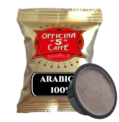 Officina 5 Caffè Miscela 100% ARABICA capsule compatibili Lavazza A Modo Mio