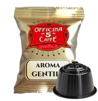 Officina 5 Caffè Miscela AROMA GENTILE capsule compatibili Nescafè Dolce Gusto