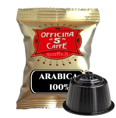 Officina 5 Caffè Miscela 100% ARABICA capsule compatibili Nescafè Dolce Gusto