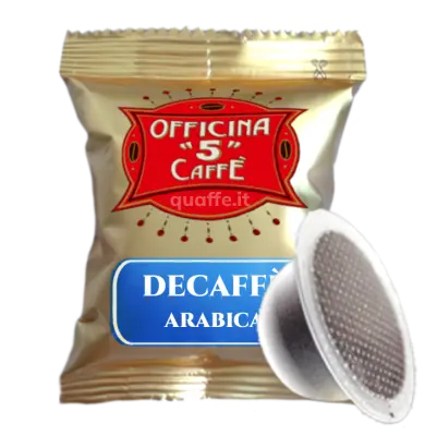 Officina 5 Caffè Blend BEZKOFEINOWY ARABICA 100% kapsułki kompatybilne z Bialetti