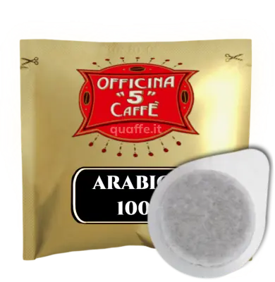 Officina 5 Caffè 100% ARABICA Blend Compostable Ese Pods