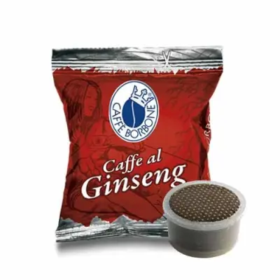 25 Ginseng-Kaffeekapseln, kompatibel mit Bourbon-Kaffee, Lavazza Espresso Point