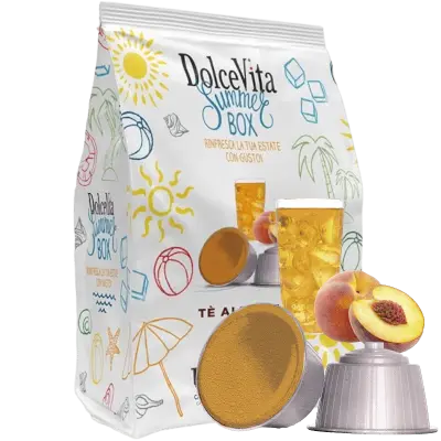16 Capsule Dolce Vita TE PESCA ICE compatibili NESCAFE DOLCE GUSTO Summer box