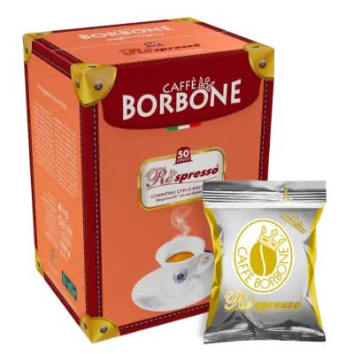 50 Nespresso compatible Borbone Respresso GOLD Blend capsules