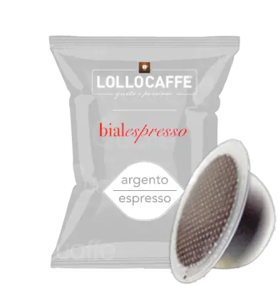 100 kapsułek BIALETTI SILVER Blend kompatybilnych z Lollo Caffè