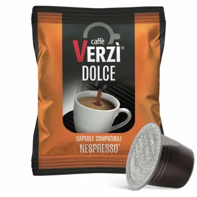 100 Verzì Kaffeekapseln SWEET Blend Nespresso kompatibel