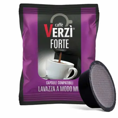 50 kapsułek z kawą Verzì FORTE Blend kompatybilnych z Modo Mio