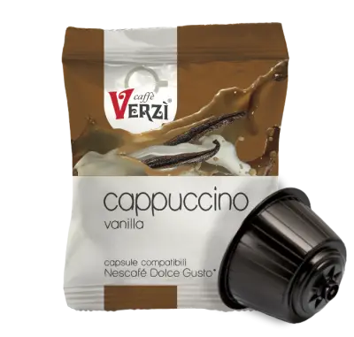 30 kapsułek VANILLA CAPPUCCINO Verzì kompatybilne z kawą DOLCE GUSTO