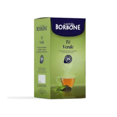 Bourbon Green Tea 18 Ese Pods 44 Filter Paper