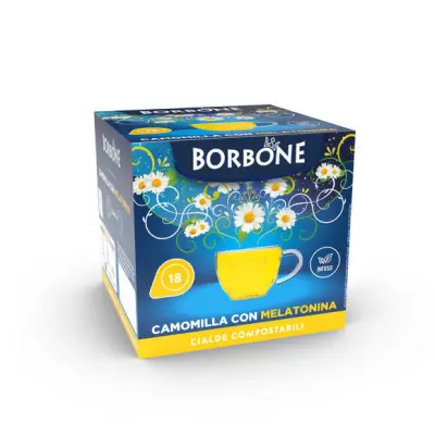 Chamomile with Bourbon Melatonin 18 Ese Pods 44 Filter Paper