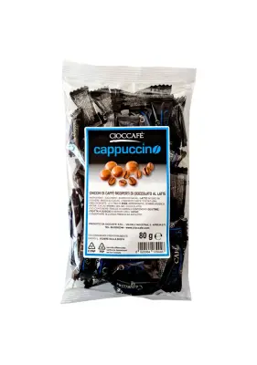 Cioccafè CAPPUCCINO chicchi di caffè al Cioccolato al latte 80 g