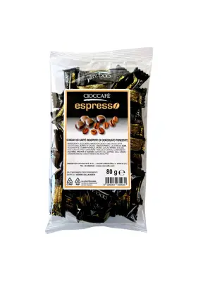 Cioccafè ESPRESSO Coffee beans with Dark Chocolate 80g