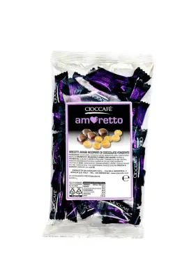 Cioccafè AMORETTO Mini Amaretti al Cioccolato fondente 80g