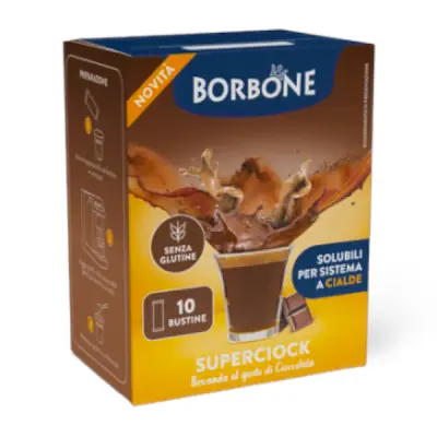 Stick Mania SUPERCIOCK Bourbon Soluble Chocolate Drink 10 sachets