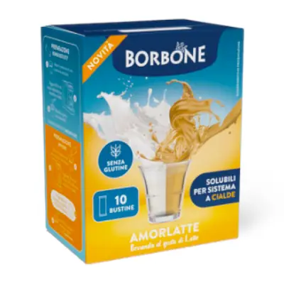 Stick Mania AMORLATTE Soluble White Drink Bourbon 10 sachets