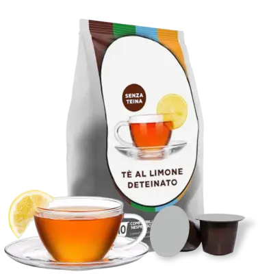 Capsule TE LIMONE DETEINATO Dolce Vita compatibili NESPRESSO