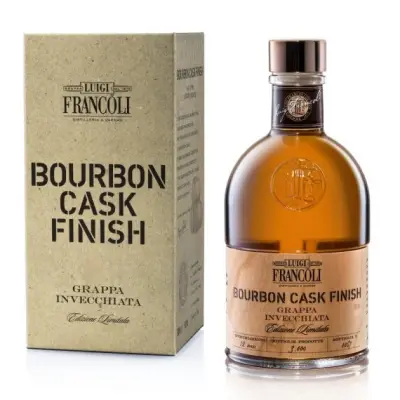 Aged Grappa Luigi Francoli BOURBON CASK FINISH 500 ml