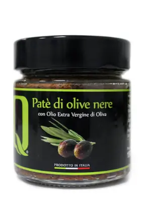 Patè di Olive Nere Quattrociocchi 190g
