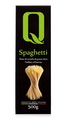 Spaghetti Pasta di semola di grano duro trafila al bronzo Quattrociocchi 500g