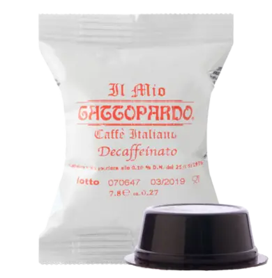 100 Capsule Toda Caffè Gattopardo Decaffeinato compatibili Lavazza a Modo Mio